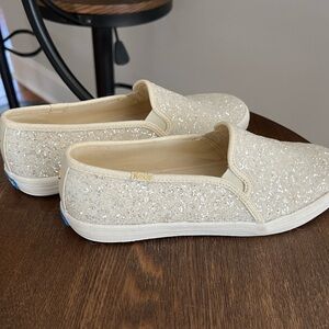 Keds x Kate Spade Glitter Slip Ons